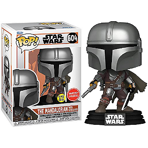 Funko Pop! Television Star Wars The Mandalorian 604 Exclusivo Glow