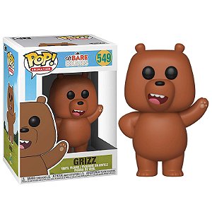 Funko Pop! Ursos Sem Curso We Bare Bears Grizz 549