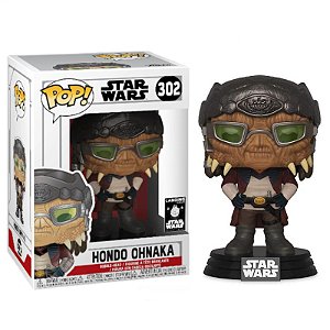 Funko Pop! Television Star Wars Hondo Ohnaka 302 Exclusivo