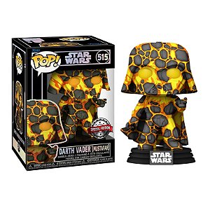 Funko Pop! Television Star Wars Darth Vader Mustafar 515 Exclusivo