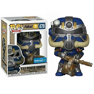 Funko Pop! Games Fallout T-51 Power Armor 479 Exclusivo