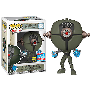 Funko Pop! Games Fallout Assaultron 386 Exclusivo Glow