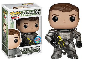 Funko Pop! Games Fallout Power Armor Unmasked 67 Exclusivo