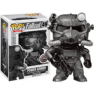 Funko Pop! Games Fallout Power Armor 49 Exclusivo