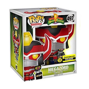 Funko Pop! Television Power Rangers Megazord 497 Exclusivo Glow