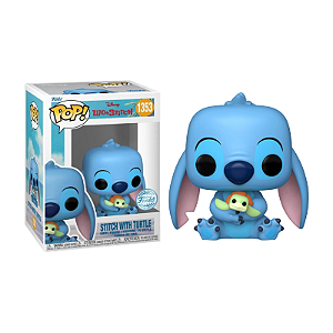 Funko Pop! Disney Lilo & Stitch With Turtle 1353 Exclusivo