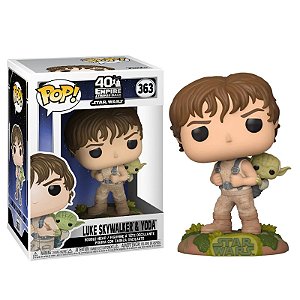 Funko Pop! Television Star Wars Luke Skywalker & Yoda 363