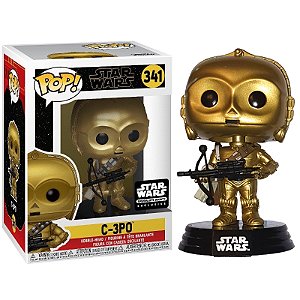 Funko Pop! Television Star Wars C-3PO 341 Exclusivo
