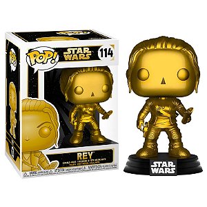 Funko Pop! Television Star Wars Rey 114 Exclusivo