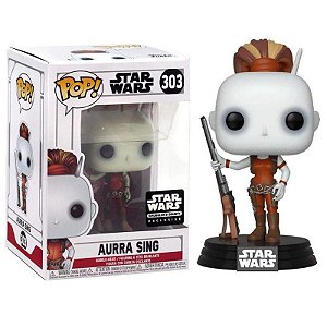 Funko Pop! Television Star Wars Aurra Sing 303 Exclusivo