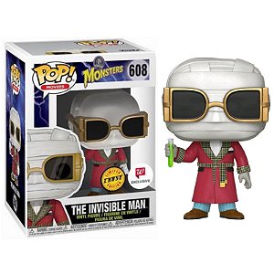 Funko Pop! Movies Monsters The Invisible Man 608 Exclusivo Chase