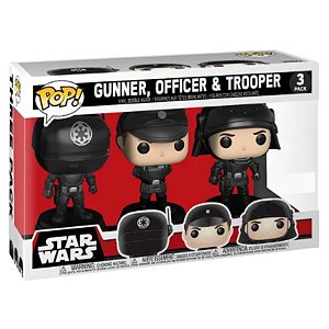 Funko Pop! Television Star Wars Gunner, Officer & Trooper 3 Pack