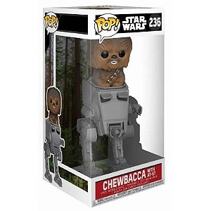 Funko Pop! Television Star Wars Chewbacca with AT-ST 236