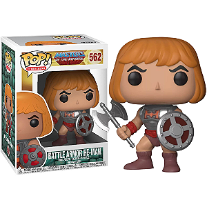 Funko Pop! Television Mestres Do Universo Battle Armor He Man 562
