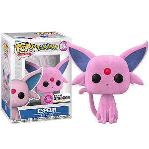 Funko Pop! Games Pokemon Espeon 884 Exclusivo Flocked