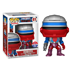 Funko Pop! Retro Toys Mestres Do Universo Roboto 81 Exclusivo