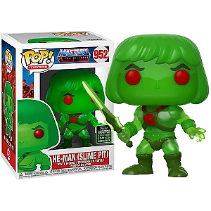 Funko Pop! Television Mestres Do Universo He-Man Slime Pit 952 Exclusivo