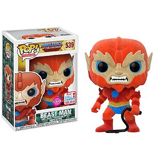 Funko Pop! Television Masters Of The Universe Beast Man 539 Exclusivo Flocked