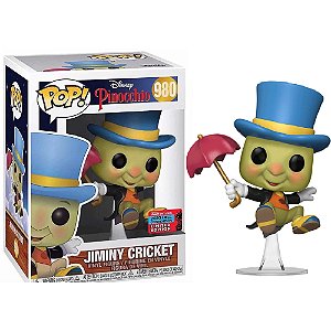 Funko Pop! Filme Disney Pinocchio Jiminy Cricket 980 Exclusivo