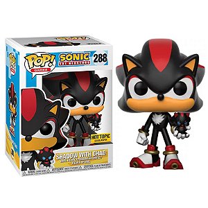 Funko Pop! Games Sonic The Hedgehog Shadow with Chao 288 Exclusivo