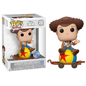 Funko Pop! Disney Toy Story Woody On Luxo Ball 22 Exclusivo