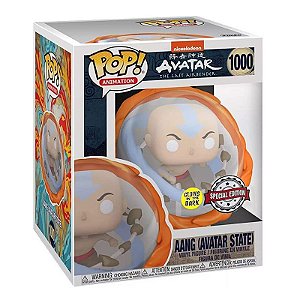 Funko Pop! Animation Avatar Aang Avatar State 1000 Exclusivo Glow