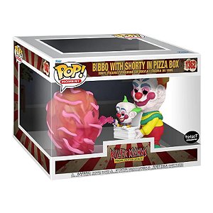 Funko Pop! Filme Palhaços Assassinos Killer Klowns Bibbo with Shorty in Pizza Box 1362 Exclusivo