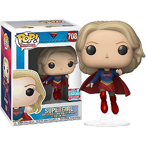 Funko Pop! Television Superman Supergirl 708 Exclusivo (Vaulted, 2018)