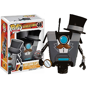 Funko Pop! Games Borderlands Gentleman Claptrap 46 Exclusivo