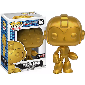 Funko Pop! Games Mega Man 102 Exclusivo Gold