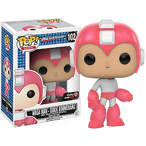 Funko Pop! Games Mega Man Quick Boomerang 102 Exclusivo