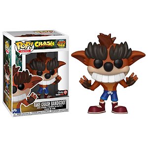 Funko Pop! Games Crash Bandicoot Fake Crash Bandicoot 422 Exclusivo