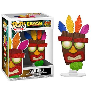Funko Pop! Games Crash Bandicoot Aku Aku 420