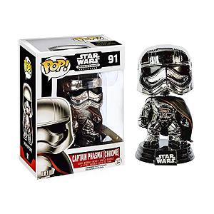 Funko Pop! Television Star Wars Captain Phasma Chrome 91