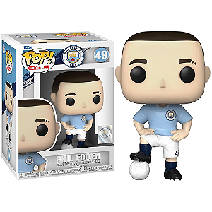 Funko Pop! Football / Futebol Manchester City Phil Foden 49 Exclusivo