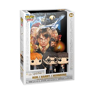 Funko Pop! Filme Posters Filme Harry Potter Ron Harry Hermione 14