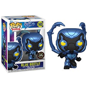 Funko Pop! Filme Dc Comics Besouro Azul Blue Beetle 1403 Exclusivo Glow Chase