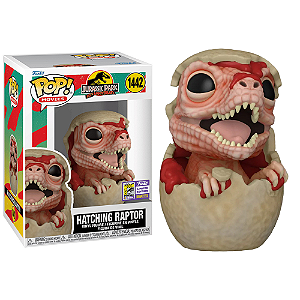 Funko Pop! Filme Jurassic Park Hatching Raptor 1442 Exclusivo
