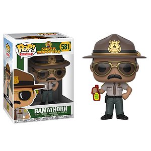 Funko Pop! Filmes Super Troopers Ramathorn 581 Caixa Amassada