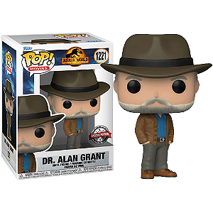 Funko Pop! Filme Jurassic World Dr. Alan Grant 1221 Exclusivo