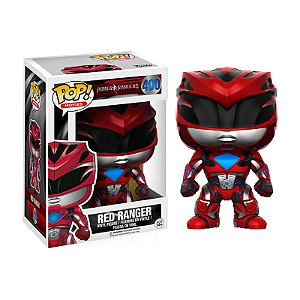 Funko Pop! Filme Power Rangers Red Ranger 400