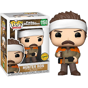 Funko Pop! Television Parks And Recreation Hunter Ron 1150 Exclusivo Chase
