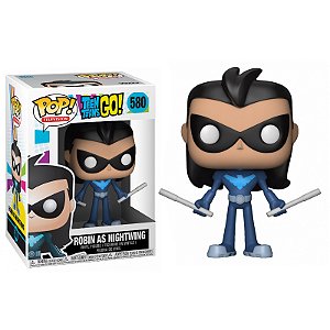 Funko Pop! Television Teen Titans Go Robin As Nightwing 580