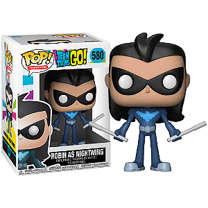 Funko Pop! Television Os Jovens Titãs / Teen Titans Go Robin As Nightwing 580