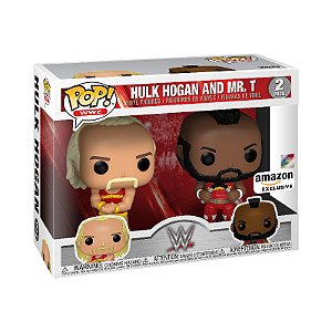 Funko Pop! WWE Hulk Hogan And Mr. T 2 Pack Exclusivo