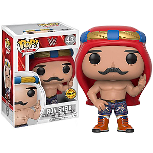 Funko Pop! WWE Iron Sheik 43 Exclusivo Chase