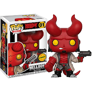 Funko Pop! Comics Hellboy 01 Exclusivo Chase