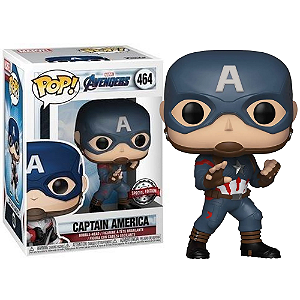 Funko Pop! Marvel Capitão America / Captain America 464 Exclusivo