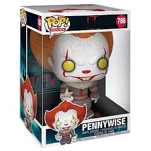 Funko Pop! Filme Terror It A coisa Chapter Two Pennywise 786 Super Sized 10