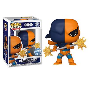 Funko Pop! Heroes Warner Bros Deathstroke 477 Exclusivo